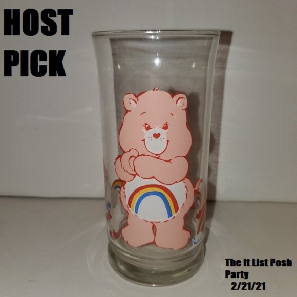 American Greetings Other - Vintage Care Bears Cheer Bear Pizza Hut Glass